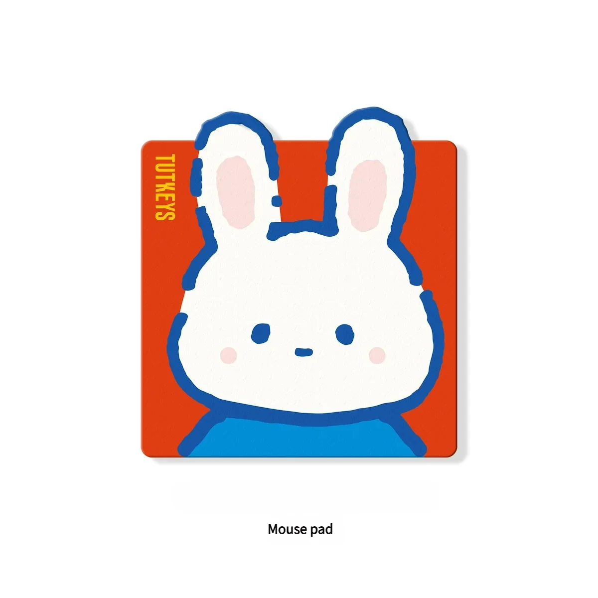 Vibrant Colorfun Dopamine Mouse Padmain image: playful, ergonomic, rabbits in a cheerful, colorful palette.