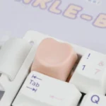 Playful heart keycap for ESC, adding a cute, whimsical touch and personalized charm to your keyboard.