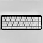 Stunning main display of Feather Pattern Keycaps Set, highlighting the ethereal shimmer and ergonomic Cherry profile comfort for an artistic touch.