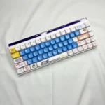 Elevate your keyboard with this 108-key Legendary RX-78-2 Gundam MOA PBT keycap set, featuring iconic colors and a smooth, ergonomic MOA profile.