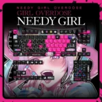 KAngel Keycap Set product image featuring vibrant Needy Girl Overdose PBT and translucent PC keycaps, highlighting iconic character art and premium character design.