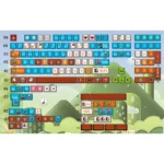 Handcrafted Mario Keycaps Set, showing iconic Super Mario characters and vibrant game elements from many angles, highlighting durable embedded legends.