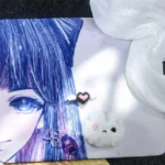 A vivid, playful close-up of the exclusive Panty Stocking anime mouse pad, showcasing the iconic character art and vibrant colors. Enhance your desk!