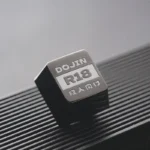 Multiple angles of the Night Demon R18 Dark Cinematic Zinc Alloy Artisan Keycap, showcasing its intricate demonic design and exclusive design.