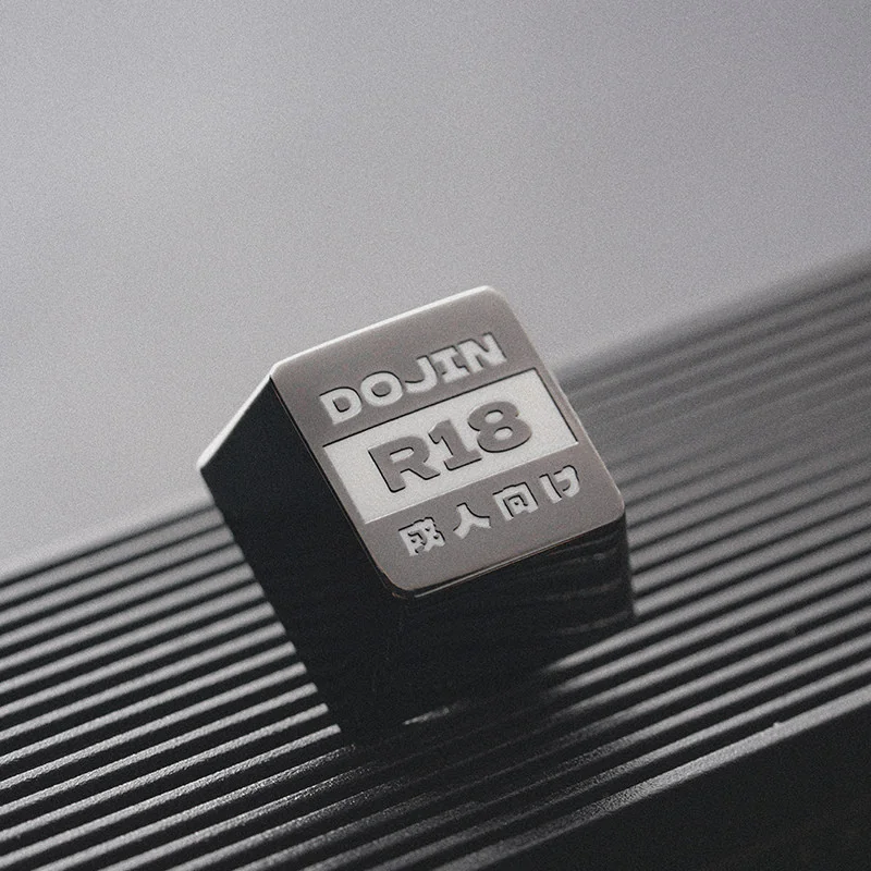 Multiple angles of the Night Demon R18 Dark Cinematic Zinc Alloy Artisan Keycap, showcasing its intricate demonic design and exclusive design.