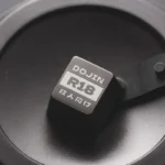 Dark cinematic Night Demon R18 zinc alloy artisan keycap, showcasing its intricate demonic details from multiple angles.