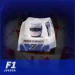 Exclusive Kimi Raikkonen F1 helmet artisan keycap, a detailed replica capturing the iconic 2021 Abu Dhabi design.