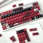Love and Deepspace Sylus PBT keycaps set for the Sylus variant, featuring 134 MDA profile keycaps. This premium, ethereal design showcases polished.