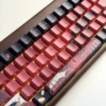 Exclusive Love and Deepspace Sylus PBT keycaps set: character side-engraved translucent 130-key set. Experience premium, ethereal character-inspired aesthetics.
