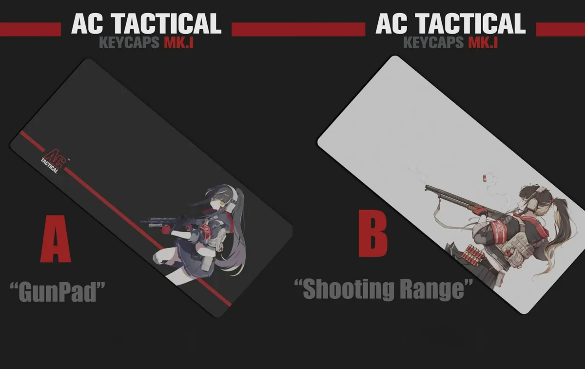 AC Tactical Desk Mat showcased, highlighting its rugged, military-inspired design, durable texture, and premium feel.