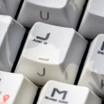 Observer PBT Dye-Sub Keycap Set product gallery. Showcases sleek, futuristic design, durable PBT, and crisp dye-sub legends for silent vigilance.