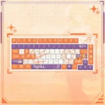 Wuthering Waves Sigrika PBT gaming keycaps set from multiple angles. Exclusive, showcasing dynamic character art and premium thematic elements.