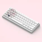 Aemeath Keycaps Set: Durable Dye-Sub PBT Cherry profile with crisp legends. Refined, clean aesthetic and subtle front-printed details on textured PBT.