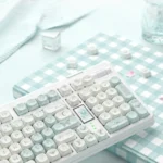 An artistic gallery of the exquisite Butterfly Hand-Tie artisan keycap set, revealing its intricate, nature-inspired design and unique MOA profile from multiple angle.