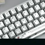 Elegant Butterfly Love Flowers Keycap Set featuring lustrous pearlescent metallic butterfly and floral designs, showcasing artistic craftsmanship for MX keyboards.