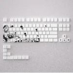 Cherry Cantarella PBT Keycap Set, dye-sublimated Cherry profile, showcasing premium PBT for clean lines, durable legends, and subtle sophistication.