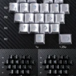Iconic Chrome Hearts Supplement Keycap Set: Main image shows the sleek gothic heart design on translucent PC, highlighting the premium, edgy Chrome Hearts aesthetics.