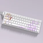 Violet Evergarden PBT Dye-Sub Keycap Set with elegant tones. Artistic dye-sublimated legends evoke its emotional aesthetic.