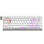 An elegant close-up of the exclusive Violet Evergarden PBT Dye-Sub Keycap Set, highlighting its refined artistic design.