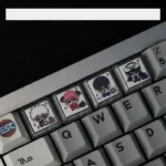Exclusive Gintama artisan resin keycap. Vibrant, detailed Gintama Resin Keycaps showcase iconic anime moments with artistic precision.
