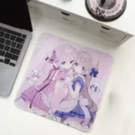 Explore detailed angles of this Adorable Girl Wishes Mouse Pad, featuring its unique cute design, soft pastel colors, and enchanting design.