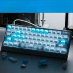 Eternal Spear R3 Keycap Set: A luxury Cherry set. Pristine, mirror-polished, jade-like aesthetic evoking ancient elegance and premium design.