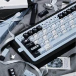 Explore the vibrant Love Prohibition Keycaps set in this gallery, featuring iconic designs, durable PBT, and ergonomics profile from multiple playful angle.