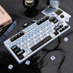 Vibrant Love Prohibition 148-key PBT Cherry profile keycap set, playfully design for your mechanical keyboard.