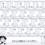 Vibrant One Piece Luffy PBT keycap set, featuring iconic character art from multiple angles, transforms your keyboard into an epic typing adventure.