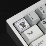 Gallery of exquisite handcrafted Naruto Chewing Resin Keycaps, showcasing vibrant anime characters in playful poses from multiple artistic angles.