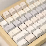Gallery of Ono Convenience Store Cherry Keycap Set 146-key PBT Keycap Set, showcasing durable dye-sub Cherry profile, minimalist charm, and subtle store motifs.