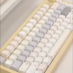 Premium Ono Convenience Store Cherry Keycap Set a durable 146-key dye-sub Cherry profile PBT keycap set with a clean, minimalist aesthetic and subtle charm.