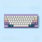 Antarctic Adventure PBT keycap set presents adorable penguins on keycaps. This playful set brings a serene Antarctic theme.