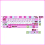 Playful 74-key Powerpuff Girls PBT dye-sub keycap set, vibrant with iconic characters. Fits 60%, 65%, 68% keyboards for heroic fun.