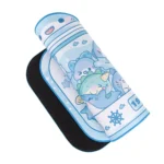 Whimsical Shark Claw Machine Desk Mat, an extra large mat featuring playful arcade art with adorable sharks, offering extra-large comfort and a fun workspace.