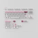 Spring Bloom Keycap Set, showcasing delicate blossoms and a luminous finish, embodying an exquisite spring theme.