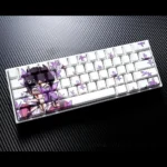 Valorant Clove PBT dye-sub keycaps set show mystical butterfly designs. Shadowy colors and premium durability elevate gaming keyboards.