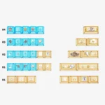 Artistic gallery of distinctive Western Cowboy PBT and transparent PC keycaps set, showing rugged Wild West motifs, earthy tones, and luminous accents.