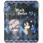 Premium Black Butler Gothic mouse pads. Detailed views showcase iconic characters, dark fantasy elegance..