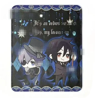 Exclusive Black Butler Gothic mouse pads, showcasing iconic anime characters and intricate Victorian elegance.