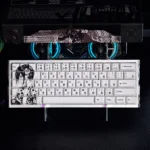 Main image of vibrant Citrus Mei Aihara PBT Dye-Sub keycaps, highlighting premium anime artistry and intricate details for a unique keyboard.