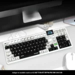 Code Invasion Keycaps: A stunning, keycap set with glowing side-printed hacker legends, perfect for a futuristic keyboard.