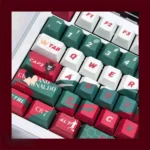 Exclusive Cristiano Ronaldo PBT Keycaps set, CR7 football legend tribute. Multiple premium angles reveal dynamic sports imagery.