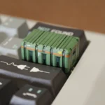 Premium Delta Force keycap showcasing an authentic, highly detailed weapon crate design with a rugged military aesthetic for tactical precision.