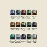 Close-up views of the exclusive Book of Potions Magic Keycap Set, revealing intricate alchemical symbols and ancient lore from multiple artistic angle.