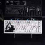 Main image of the iconic Hunter x Hunter Killua PBT keycap set, displaying vibrant Zoldyck art and symbols with premium dye-sublimation.