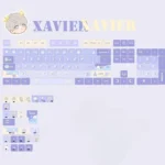 Vibrant Love Deepspace Xavier keycap, an exclusive collectible in original height, showcasing immersive character art.