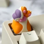 Adorable handcrafted resin Cat Paw Keycap, a charming and unique addition bringing playful feline personality to any mechanical keyboard.