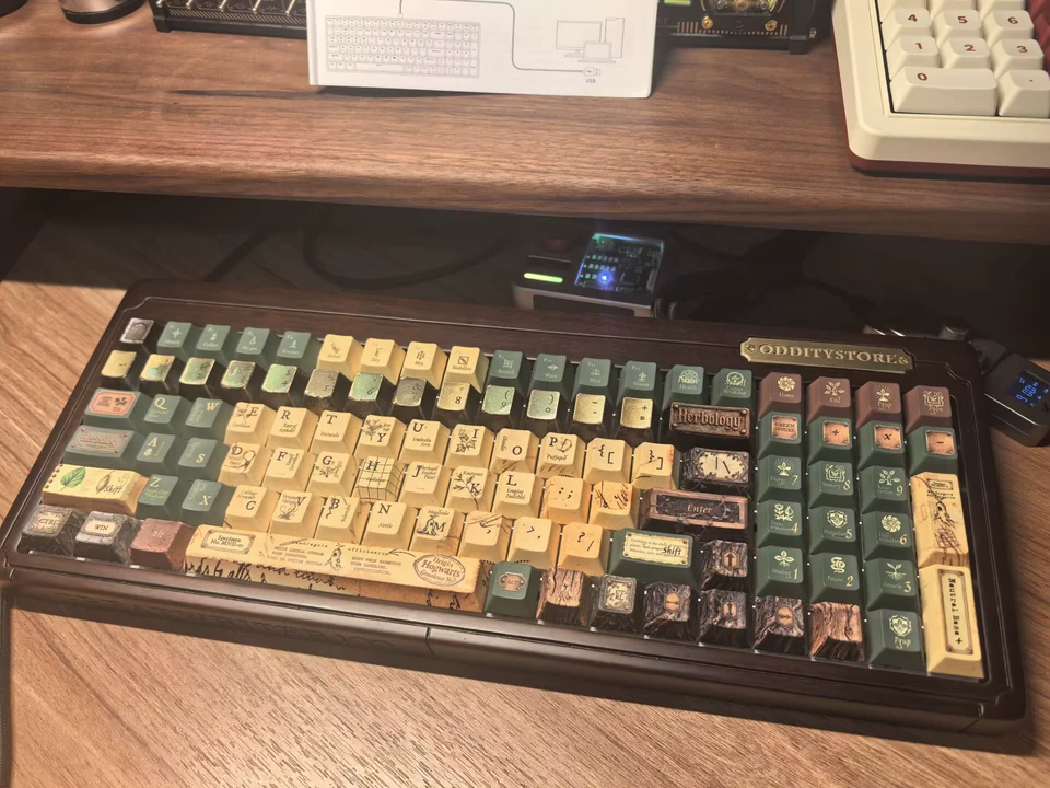Magic Herbology Cherry Keycap Set