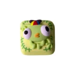 Whimsical PEAK Bing Bong artisan keycap, handcrafted. Gallery views highlight vibrant colors, intricate details, and unique keyboard art personalization.